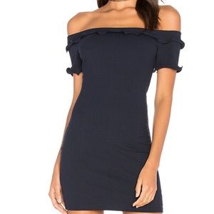 By the way Lainey Ruffle Mini Dress